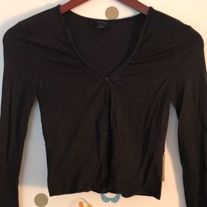 Express half sweater button up